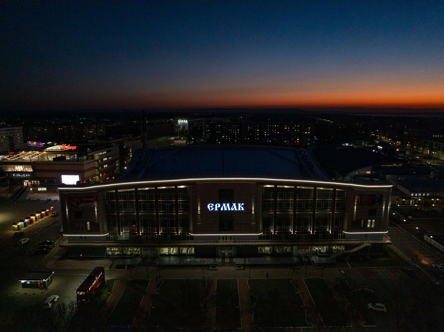 Дворец спорта Ермак, г. Ангарск